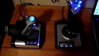 Saitek X52 flight control system [upl. by Edana]