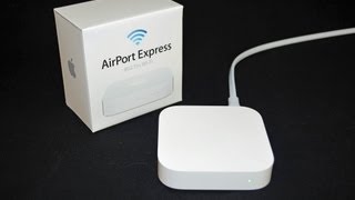 New Apple AirPort Express 2nd Generation  2012 Unboxing amp Review [upl. by Kettie]