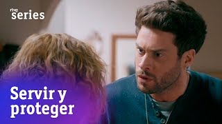 Servir y Proteger Elvira no quiere que su hijo salga con Silvia Capítulo424  RTVE Series [upl. by Bascio]