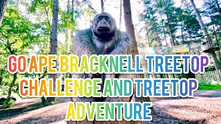 Go Ape Bracknell Treetop Challenge Treetop Adventure Plus Family Day Out [upl. by Brinson]