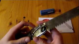 Silky Pocket Boy 170 folding saw  Recension [upl. by Alyel372]