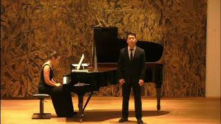 R Strauss Wettbewerb 2018 Final Round Baritone Jeongmeen Ahn ì•ˆì •ë¯¼ [upl. by Hamon]