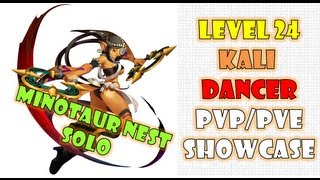 Dragon Nest SEA  Level 24 KaliDancer Minotaur Nest Solo No Deaths [upl. by Hyo936]