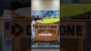 🌊 Planche de surf Kite Duotone BLUR DLAB 2025 présentée par Thomas et Adrien [upl. by Amelus]