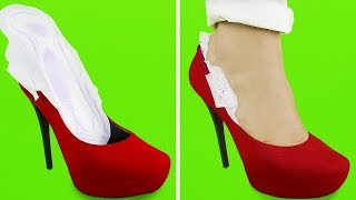 13 INCREÍBLES TRUCOS CON ZAPATOS PARA MUJER [upl. by Eizus]