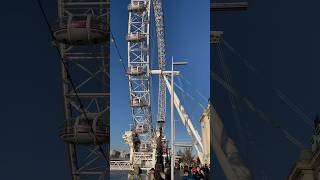 London Eye 🏴󠁧󠁢󠁥󠁮󠁧󠁿 londonlife londoneye streetphotography [upl. by Raynard]