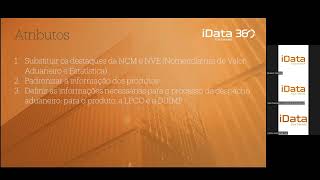 Webinar Catálogo de Produtos para Comex  Rumo à DUIMP [upl. by Eeruhs]