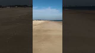 Praia de Cabanas empty beach in November algarve portugal beach [upl. by Nila820]