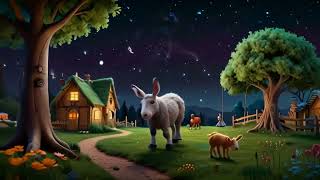 Little Donkey amp Sheep who were friendsquot children song amp kids nursery rhyme with Lyrics [upl. by Freida465]