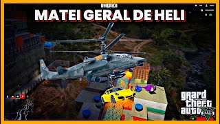 ROUBEI O HELI DA POLICIA E MATEI GERAL NA FAVELA kkk [upl. by Kessler]