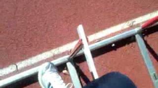 After 18 x 100m workout hurdle skips [upl. by Ispep692]