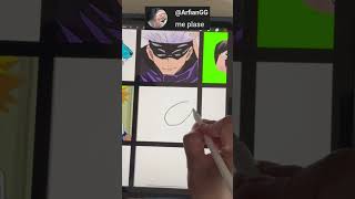 Draw my subscriber on my ipad part 6 shorts drawing procreate [upl. by Aelaza]