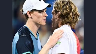 SINNER RUBLEV DIRETTA CON COMMENTO IN ITALIANO QUARTI DI FINALE MASTER 1000 CINCINNATI [upl. by Pedaias]