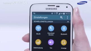 Wie verwende ich die „Einstellungenquot Anwendung auf dem Samsung GALAXY S5 HowToVideo [upl. by Nodyarb]