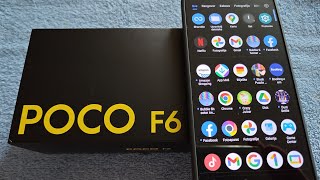 Poco F6 12512GB Black  Unboxing [upl. by Aitnis]