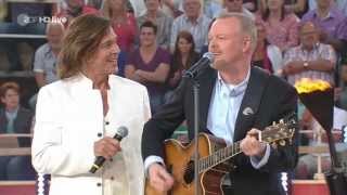 Jürgen Drews amp Stefan Raab  Ein Bett Im Kornfeld Live bei Wetten Dass Mallorca 2013 HDTV 720 [upl. by Hollister]