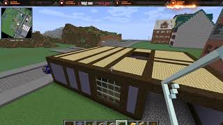 Minecraft Stadtprojekt Alpenstadt heute Bauen wir ein neues Haus in Fachwerkstiel Teil 1 [upl. by Bertine]