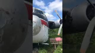 Retired FAA C123 and DC3 Aircraft Wasilla Alaska c62624 shorts aviation [upl. by Templas]