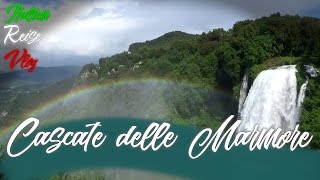 Der höchste Wasserfall Europas Cascate delle Marmore in Umbrien  Italien Reise Vlog  Mai 2016 [upl. by Melodie611]