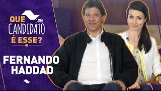 Entrevista Fernando Haddad  Que candidato é esse [upl. by Donelu]