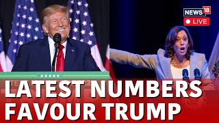 LIVE  US Elections 2024 Latest News  Trump Set To Be Next US President  Trump Vs Harris  N18G [upl. by Osana]