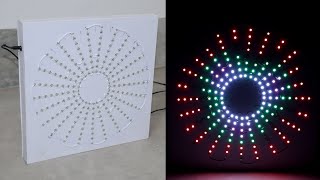 How To Make RGB LED CHAKRI Using WS2812B LED Strip [upl. by Ahseki888]