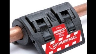 Rothenberger Kibosh 15mm Emergency pipe repair [upl. by Esekram]