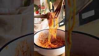 Learn how to make Spaghetti at home spaghetti homemadepasta recipe [upl. by Damara348]