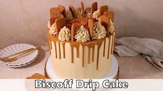 Biscoff Drip Cake Recipe [upl. by Skurnik]