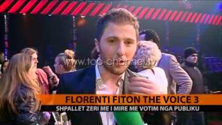 Florenti fiton quotThe Voice of Albania 3quot  Top Channel Albania  News  Lajme [upl. by Sirhc]