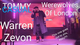 Drunk Karaoke at Viva  Werewolves of London  Warren Zevon [upl. by Marillin776]