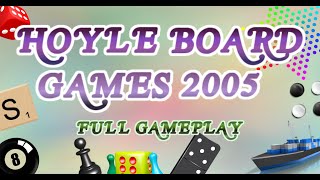 Throwback Thursday  HOYLE BOARD GAMES 2005 FULL GAMEPLAY [upl. by Sire]