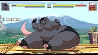 MUGEN Request Lardo Rat vs Elena [upl. by Christye]