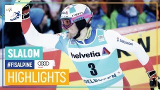 Mens Slalom  Adelboden  Highlights  FIS Alpine [upl. by Naliorf853]