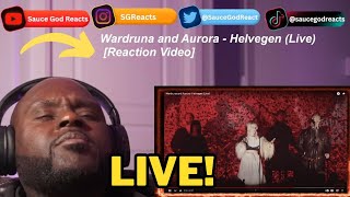 Wardruna and Aurora  Helvegen Live  REACTION [upl. by Wight]