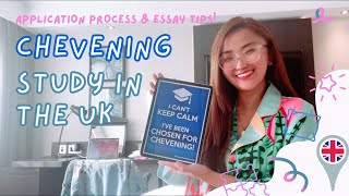 Chevening Scholarship Application Process amp Essay Tips  Studying in the UK  Keij Ejercito [upl. by Hareehahs]