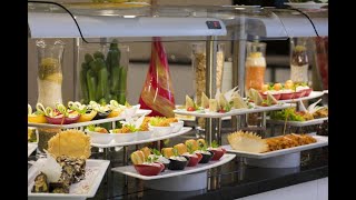 Breakfast Buffet at Asia Beach Resort Alanya Turkey  Asia Beach Resort lunch amp dinner food menu [upl. by Aneryc]