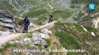 EBike – Mittelmotor vs Radnabenmotor [upl. by Nickles940]