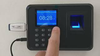 Fingerprint Scanner for Time Attendance [upl. by Rosco]