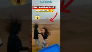 Jika rambutmu berdiri segeralah lari‼️😱 shortvideo trending [upl. by Calle]