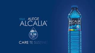 Alege Alcalia apă minerală natural alcalină cu pH de 936 care te susține [upl. by Ethelind]