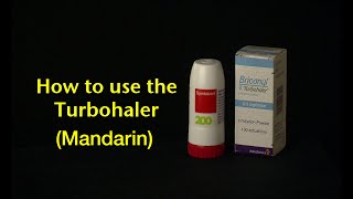 How to use the Turbohaler Mandarin [upl. by Kreiker3]