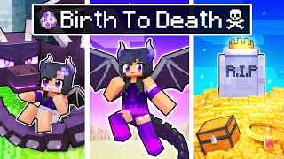 The BIRTH To DEATH of a Dragon In Minecraft [upl. by Oninrutas]