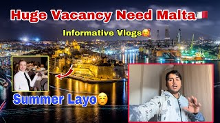 Nepal🇳🇵 Dekhi Malta🇲🇹 Aauda yo skill seker Aaunuhola salary 15 lakhs Income [upl. by Melac113]