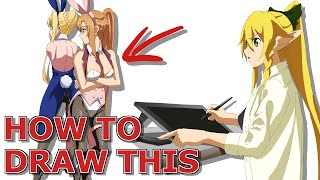 How To Draw Poses Easy  Pose Practice 6  XPPen Artist Pro 19 Gen 2 Unboxing Review [upl. by Esilehc]