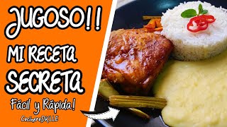 El Verdadero POLLO al HORNO JUGOSO 🤩  PURÉ de PAPA AMARILLA 😋  Cocinero DKLLE [upl. by Ainnek918]