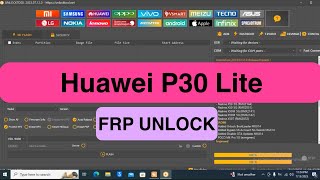 Huawei P30 lite Frp Unlock  Remove Google Account with Unlock Tool  just 1click unlock FRP [upl. by Tallbott]