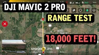 DJI Mavic 2 Pro  LONG RANGE Test  34 Miles [upl. by Neomah]