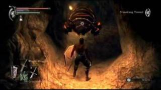 Demons Souls Walkthrough  Stonefang Tunnel 22 Long Path Part 2 [upl. by Acina]