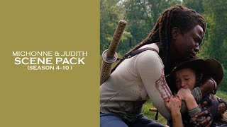 Soft Michonne and Judith Grimes Scene Pack  The Walking Dead [upl. by Iturhs]